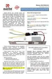 Master Akıllı Basaç 220 VL 2 Adet Kumandalı