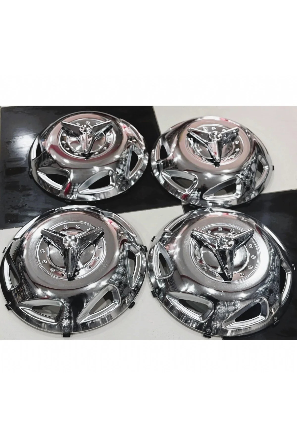 MASTER-DUCATO-DALLİ-JUMPER 16'' İNÇ NİKEL JANT KAPAĞI 4 ADET (MUSTANG .F.)