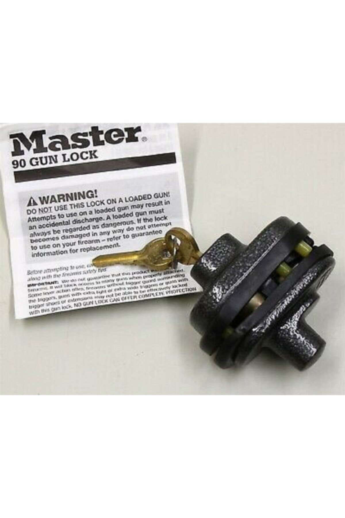 Master Lock Anahtarlı Silah Tetik Kilidi