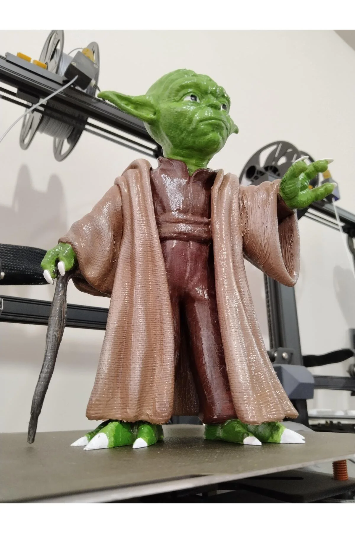 Master Yoda Star Wars Boyalı Figür 25 cm (dev Boy)