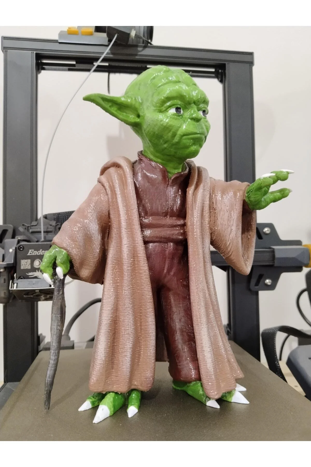 Master Yoda Star Wars Boyalı Figür 25 cm (dev Boy)