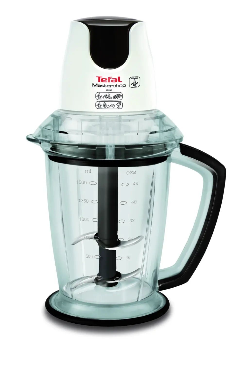 Tefal Masterchop Powelix Maxi 4 Bıçaklı 500 Watt Doğrayıcı Rondo - Beya