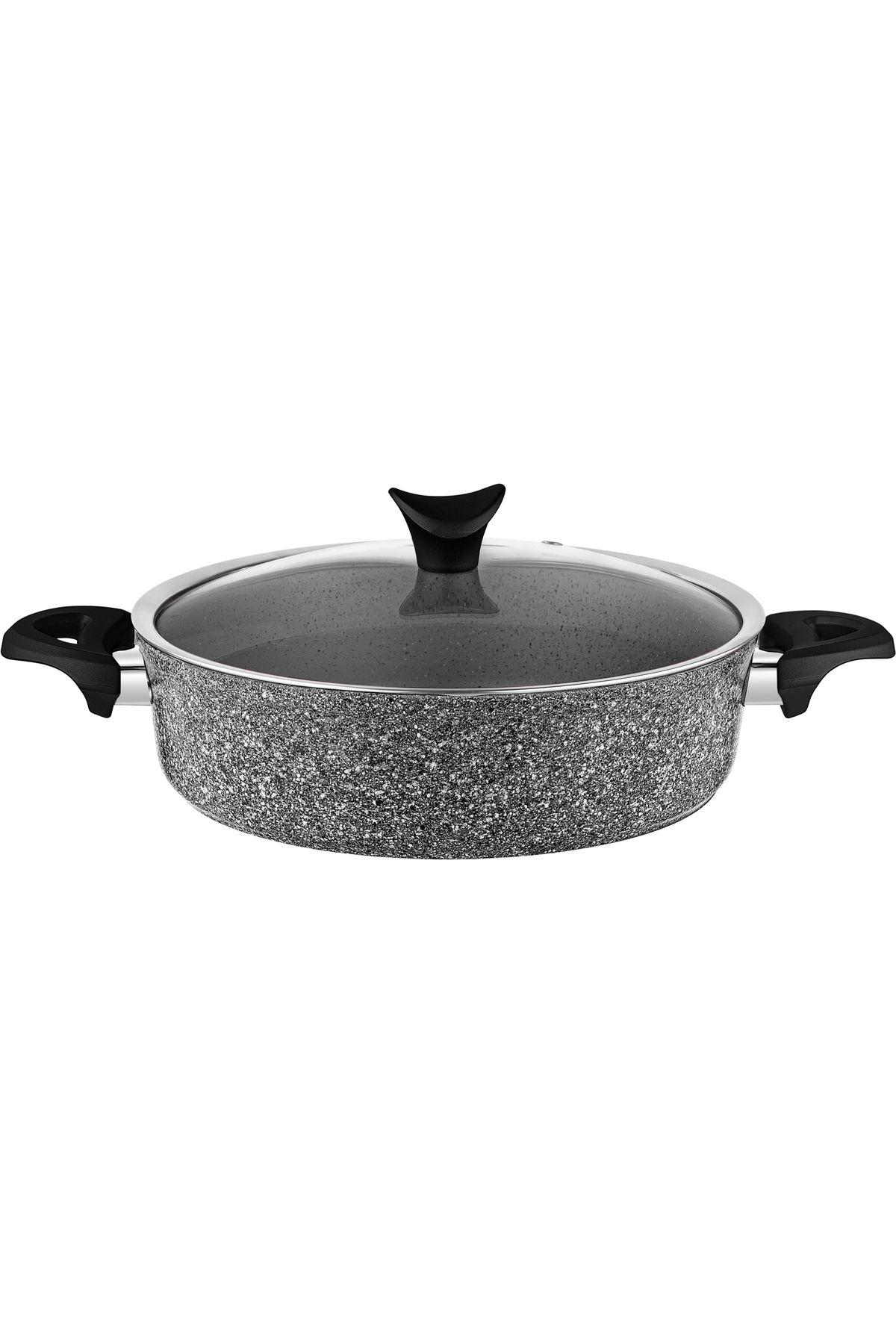 Mastercook 7 Parça Granit Tencere Seti Gri