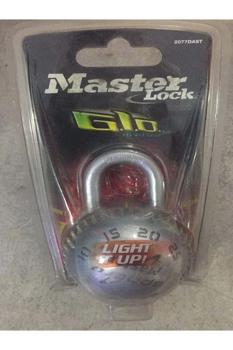 MasterLock 2077 Fast Şifreli Işıklı Asma Kilit