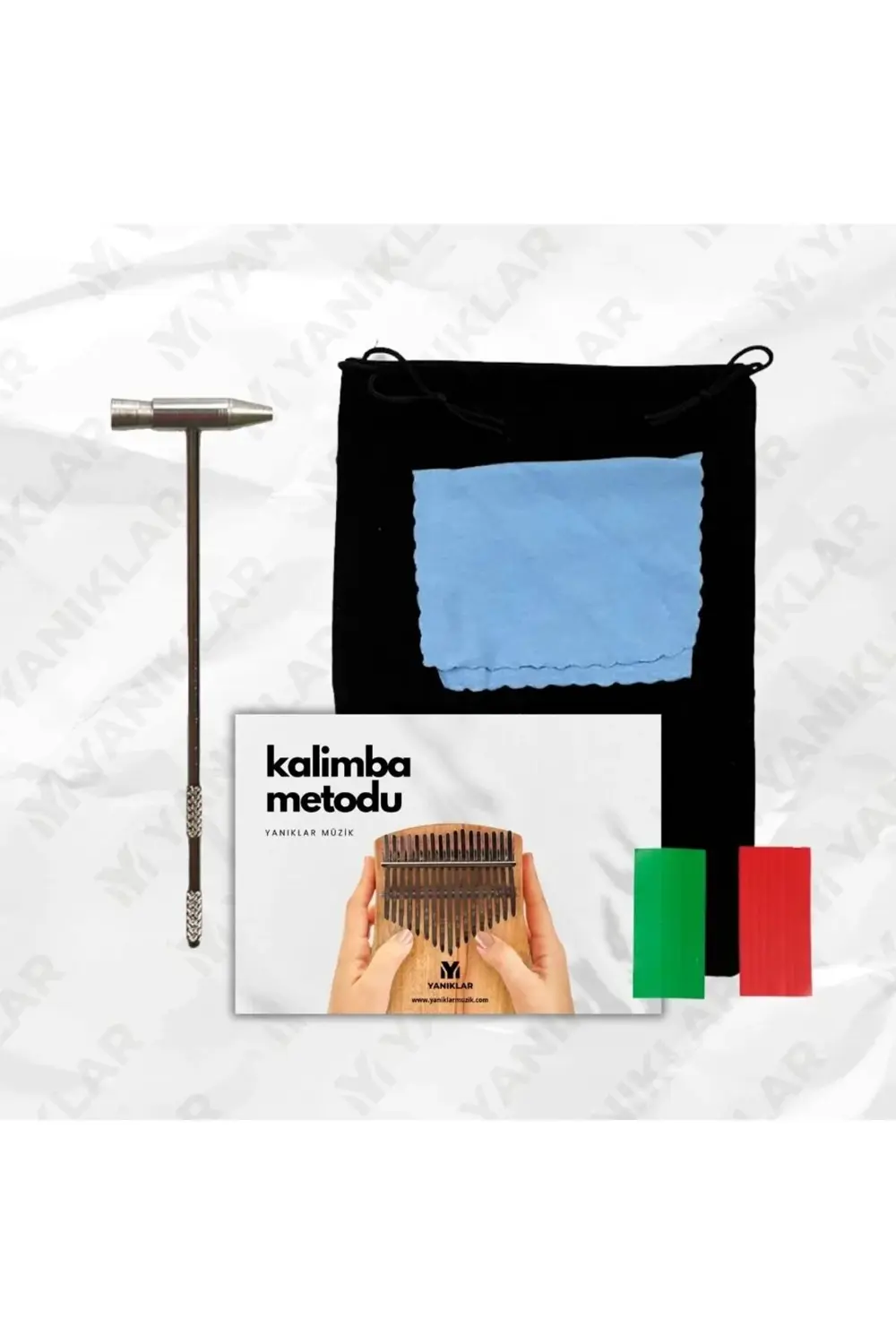 Masterwork 17 Tuşlu Kalimba Çekiç Ve Kılıf Kalimba Metodu