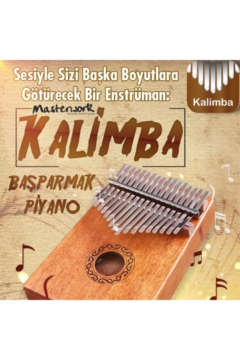 Masterwork Kalimba Başparmak Piyano