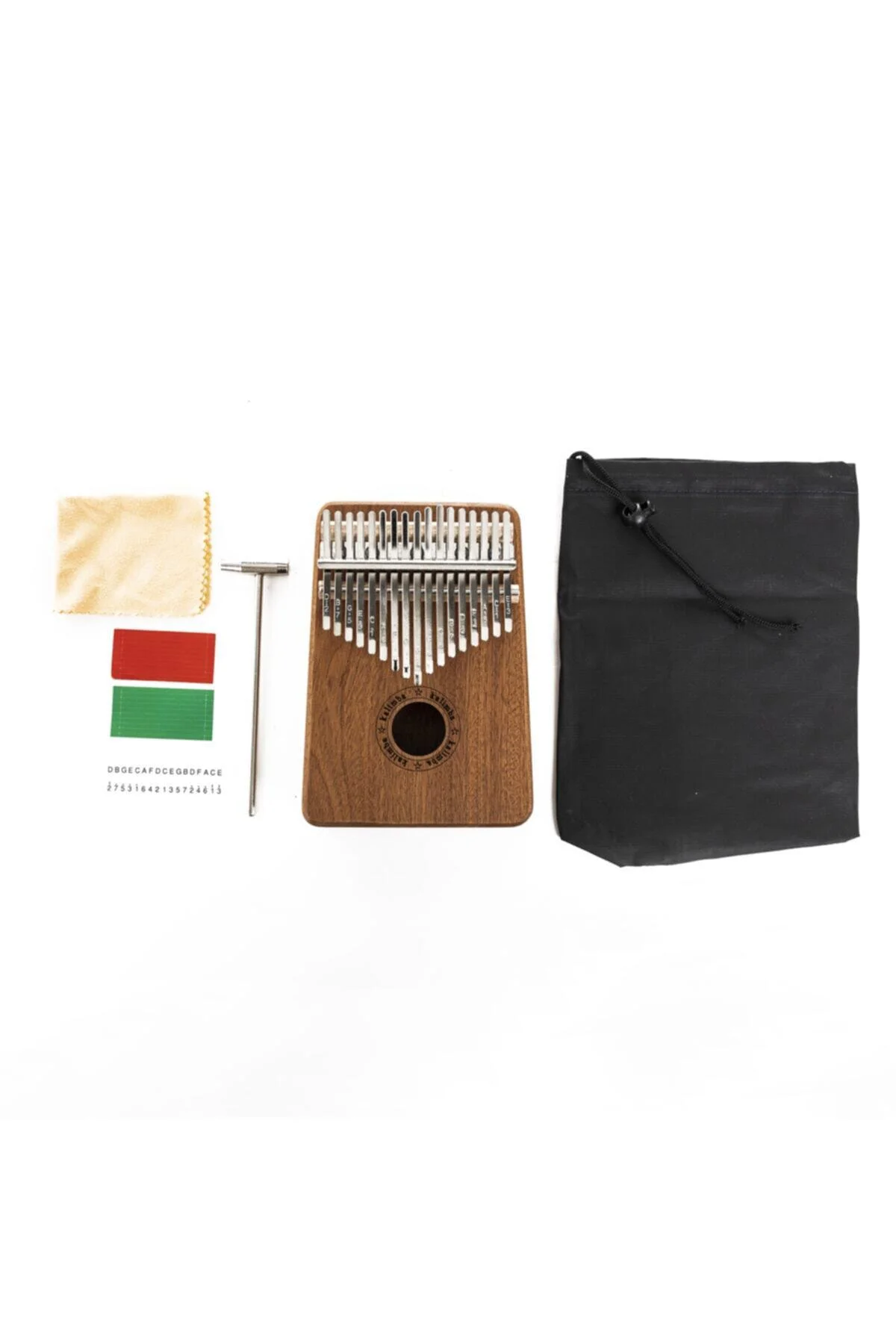 Masterwork Kalimba Maun 17 Tuş + Çekiç + Çanta