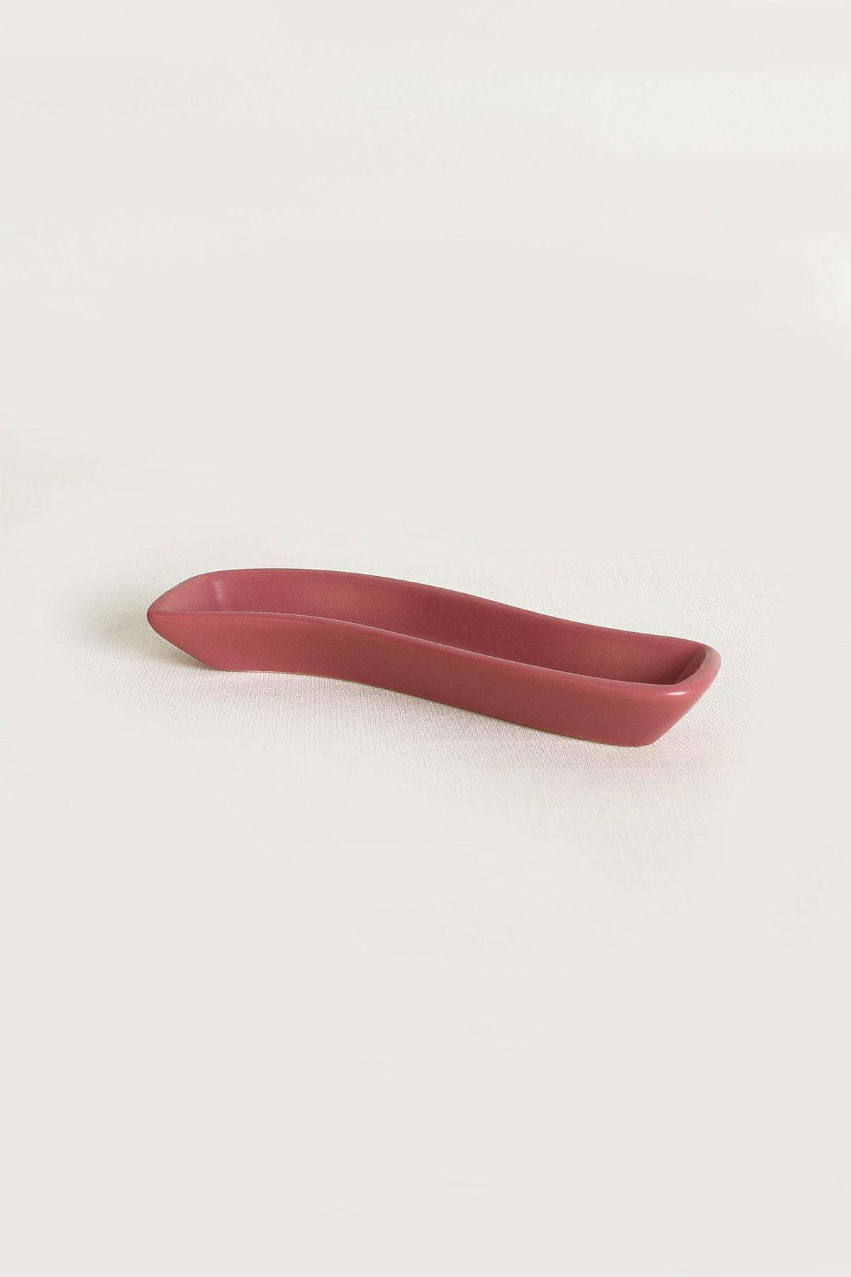Keramika Mat Gül Kurusu İvory Zeytinlik 18 Cm 3 Adet 989