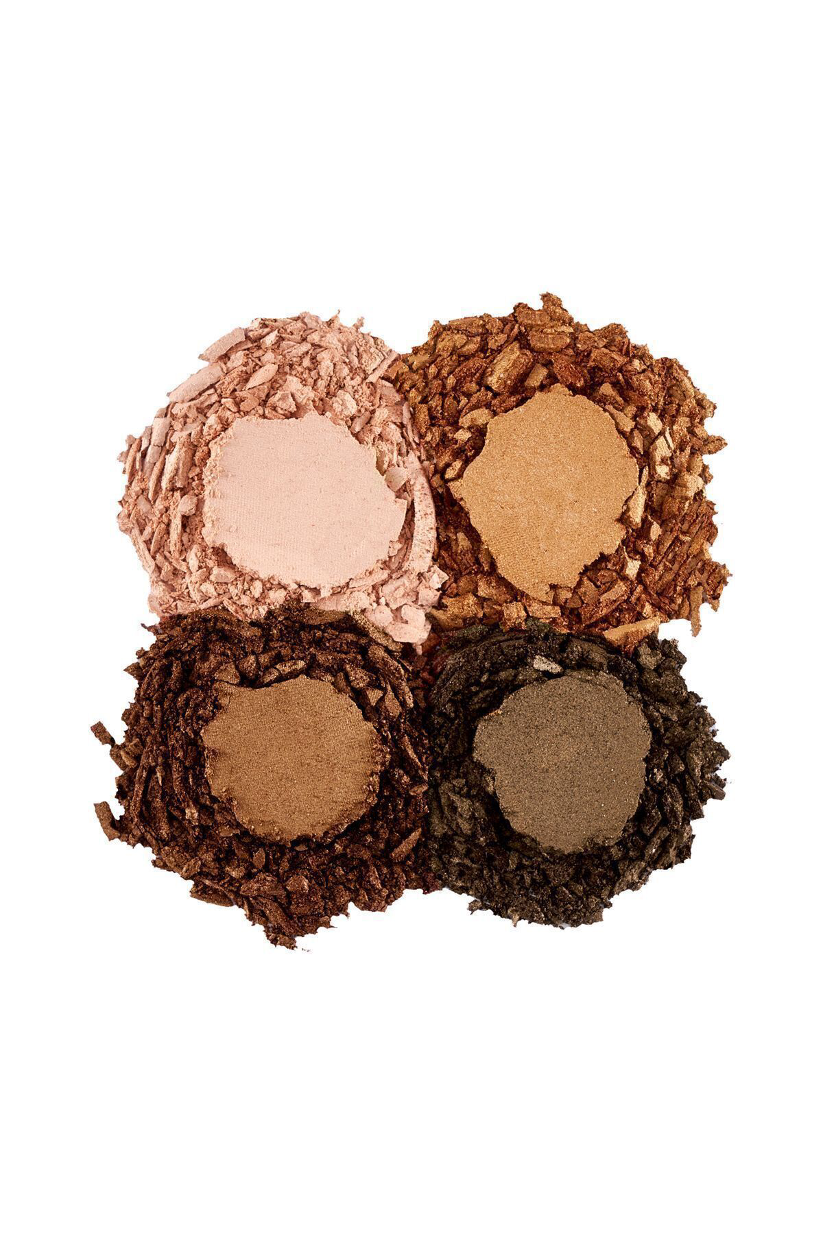 Mat & Işıltılı Far Paleti - Color Eyeshadow Palette - 003 Bronze 
