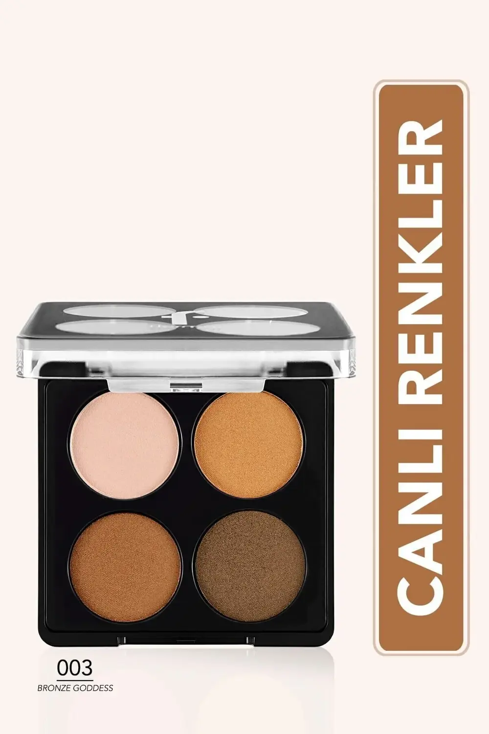 Mat & Işıltılı Far Paleti - Color Eyeshadow Palette - 003 Bronze