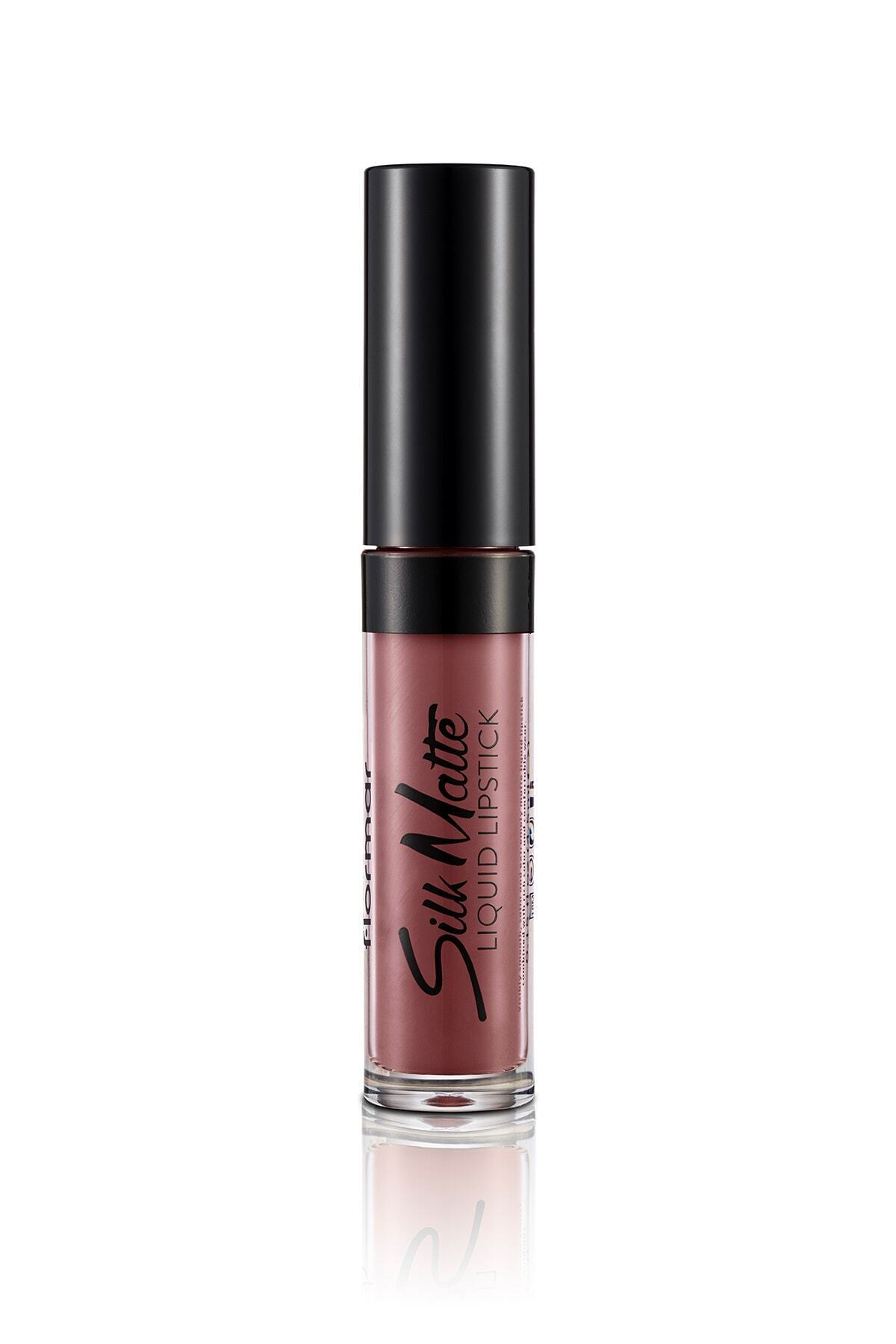 Flormar Mat Likit Ruj - Silk Matte Liquid Lipstck Misty Peach 17 86906046