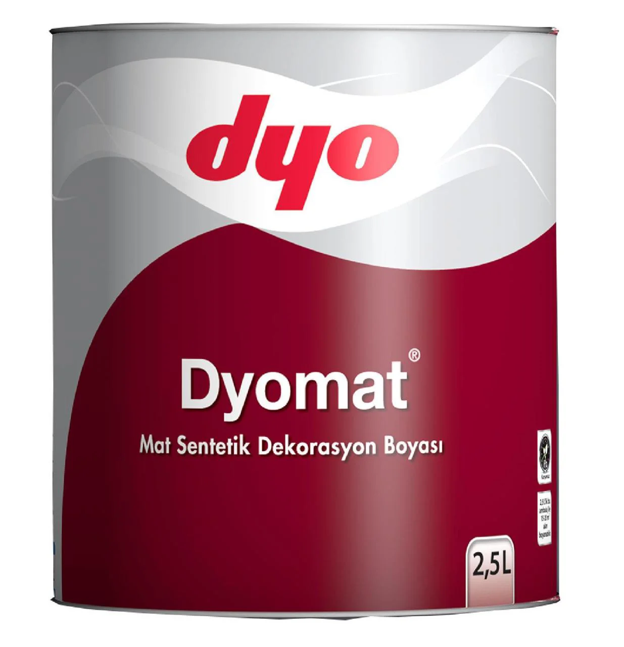 mat Mat Dekorasyon Boyası 0,75 Litre Siyah