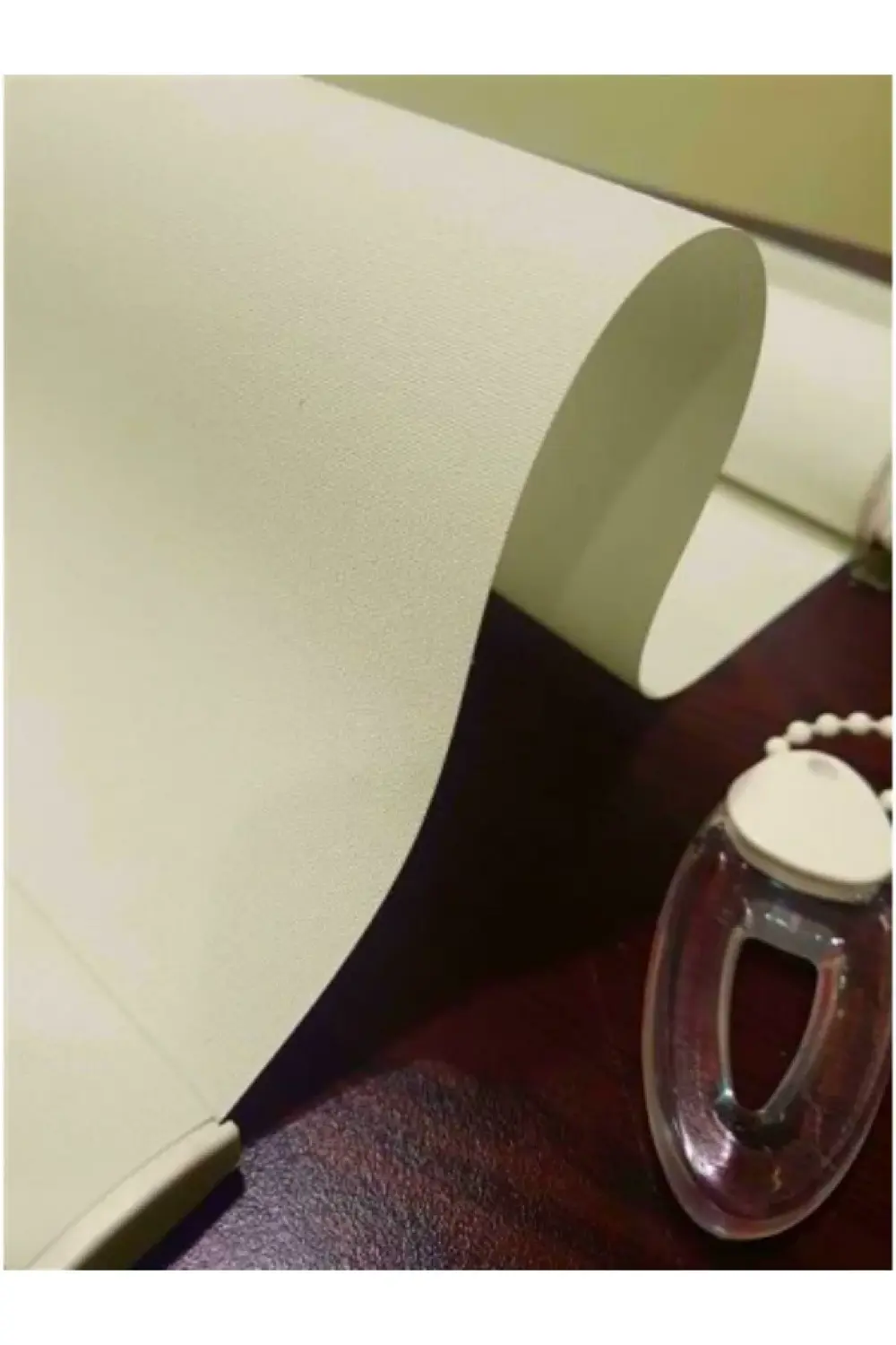 Mat Pearl Kalın Alüminyum Kasa Krem Güneşlik Stor Perde Yüksek Ka