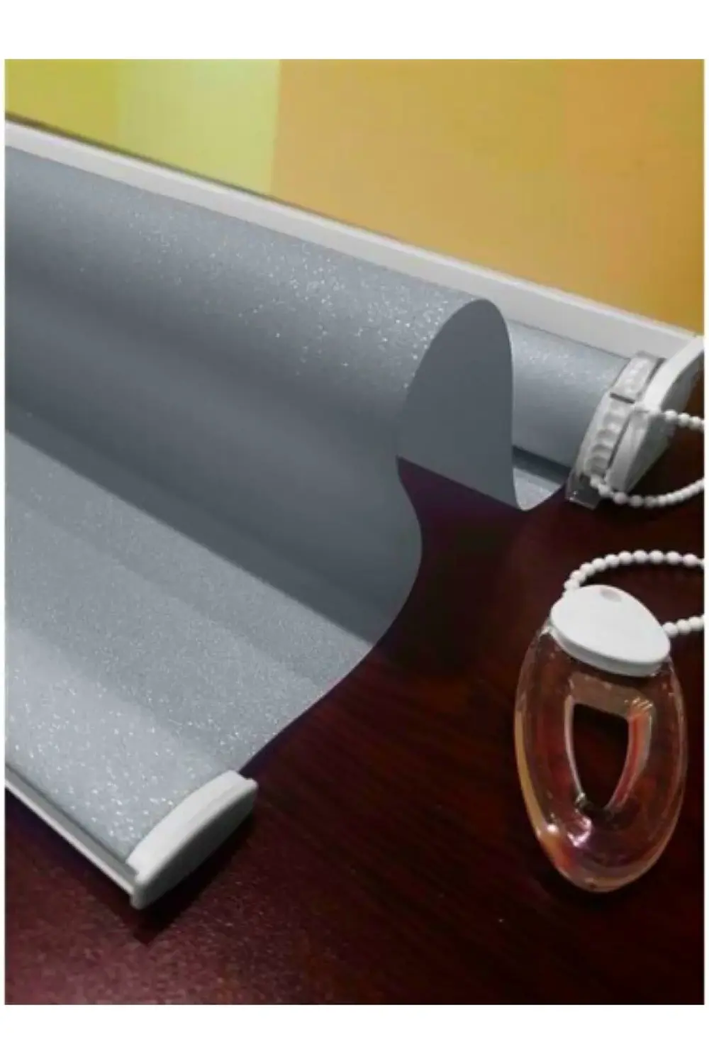 Mat Pearl Sedefli Kalın Kumaş Alüminyum Kasalı Güneşlik Stor Perd