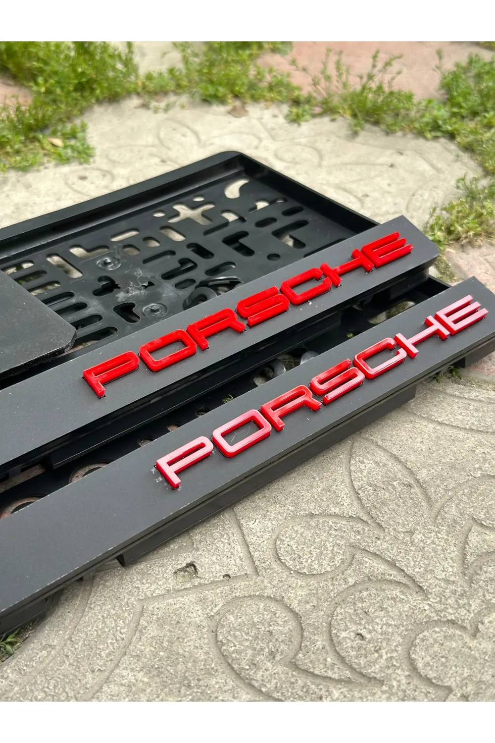 Mat Pleksi Takmatik Plakalık Porsche Model Oem