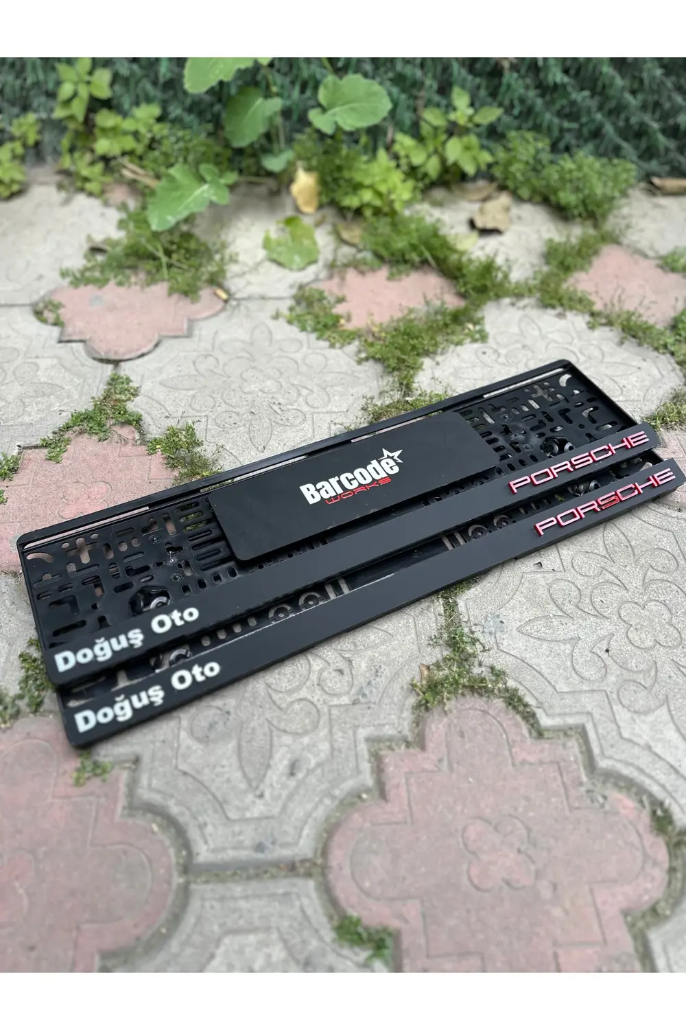 Mat Pleksi Takmatik Plakalık Porsche Model Oem
