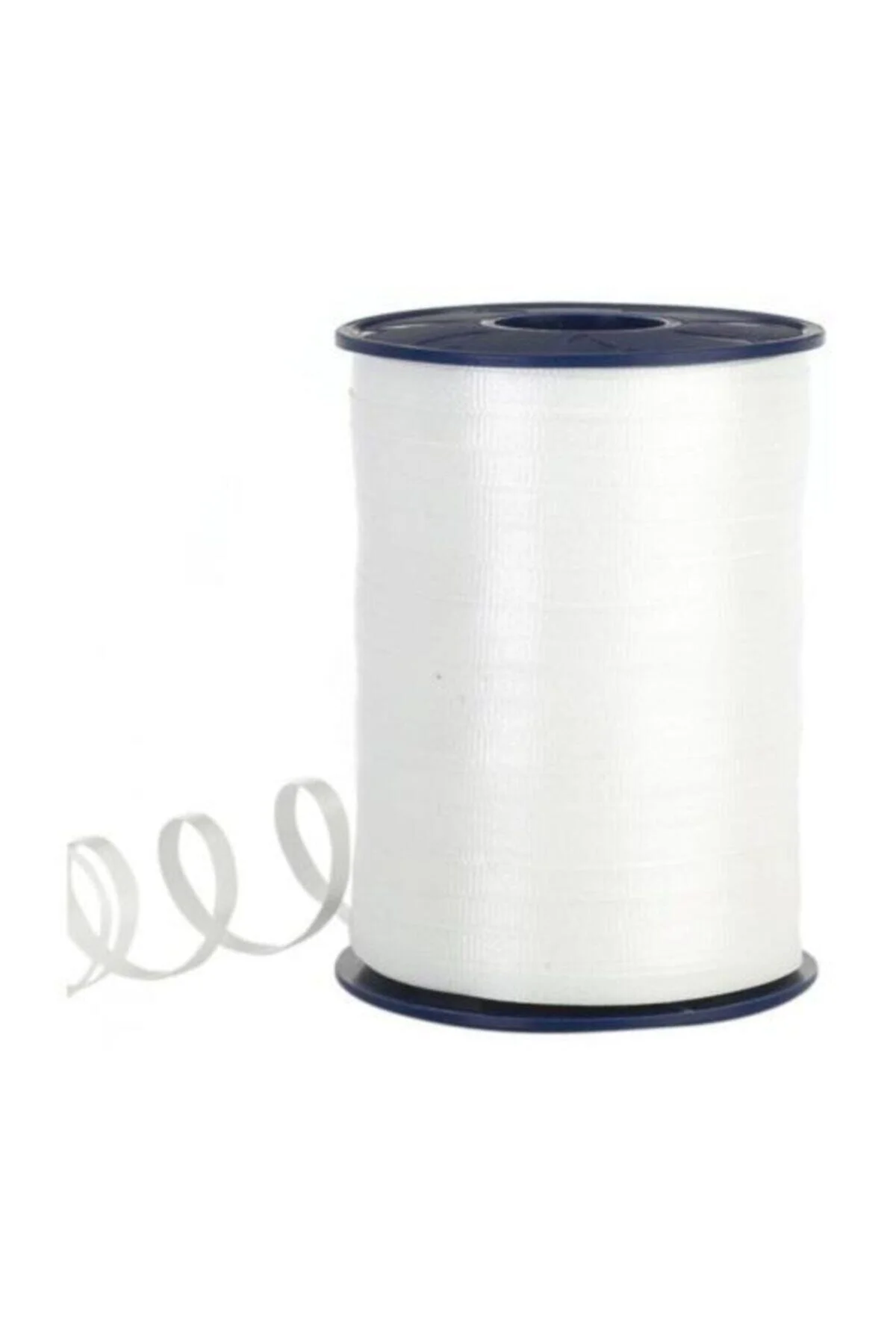 Mat Renk Rafya Şerit 8 Mm. 200 Metre Beyaz
