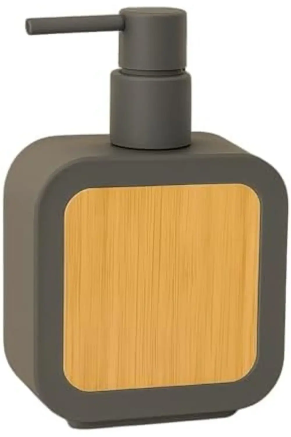 Mat Sabunluk | Ahşap Desenli Lüks, Ergonomik Tasarım, Ahşap Dispe