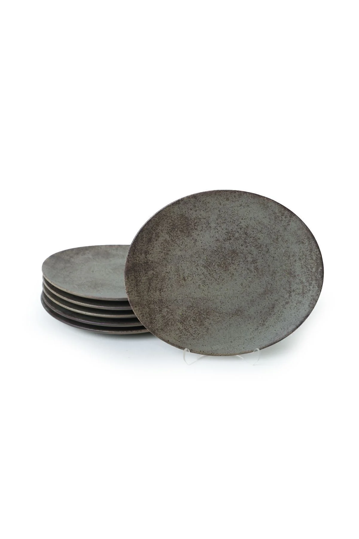 Mat Toprak Stella Pasta Tabağı 23 Cm 6 Adet 20572