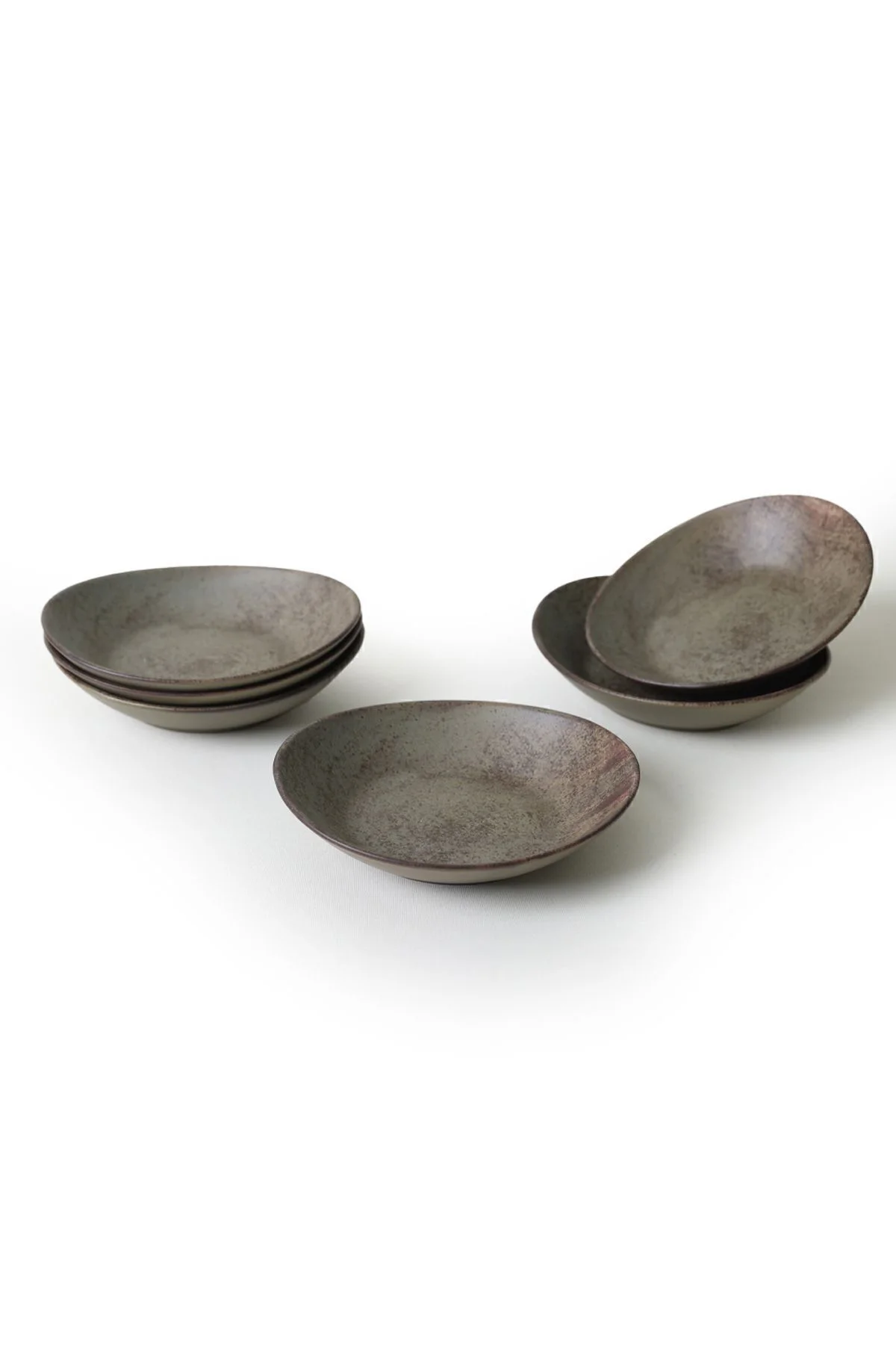 Mat Toprak Stella Yemek Tabağı 22 Cm 6 Adet 20572