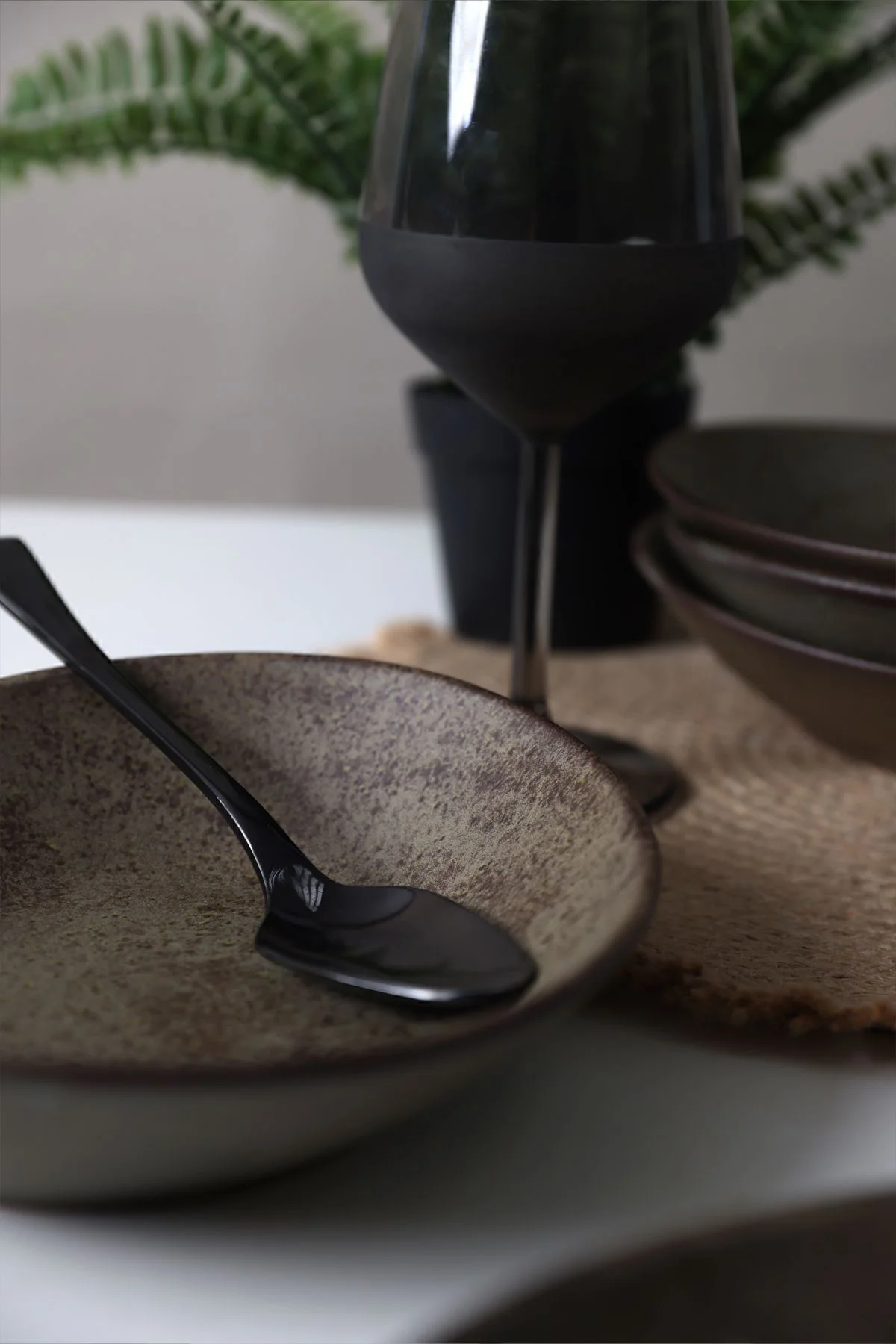Mat Toprak Stella Yemek Tabağı 22 Cm 6 Adet 20572