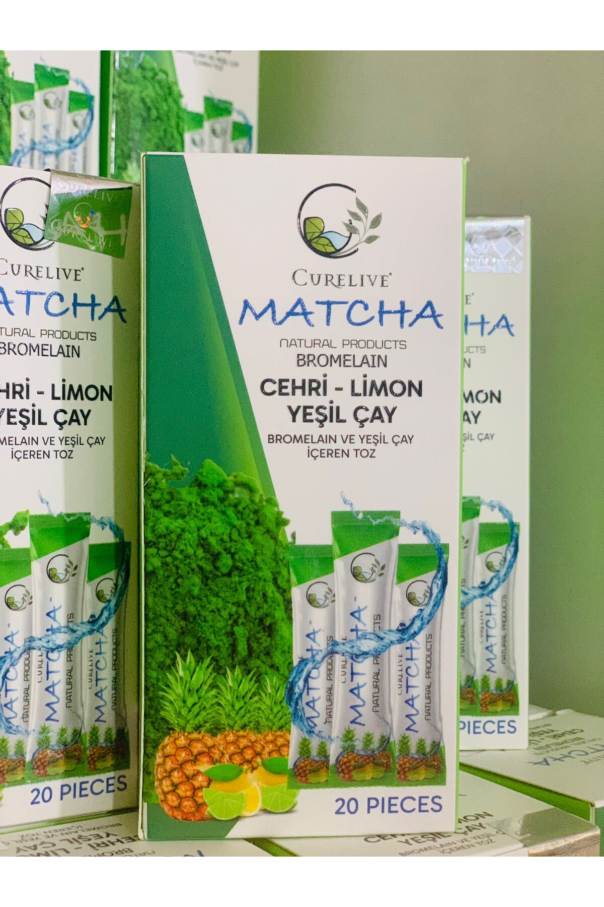 Matcha Çayı Ananaslı