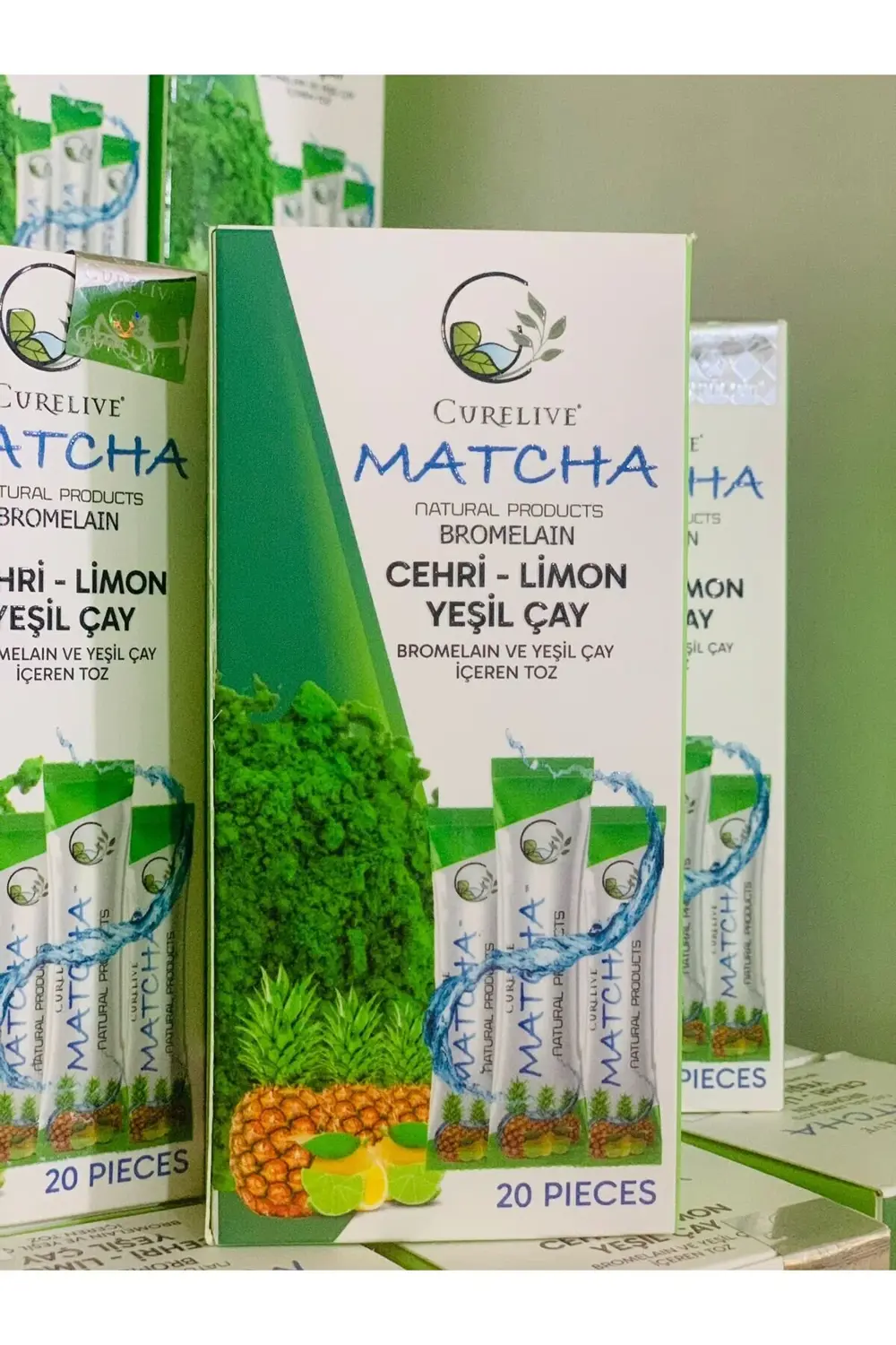 Matcha Çayı Ananaslı