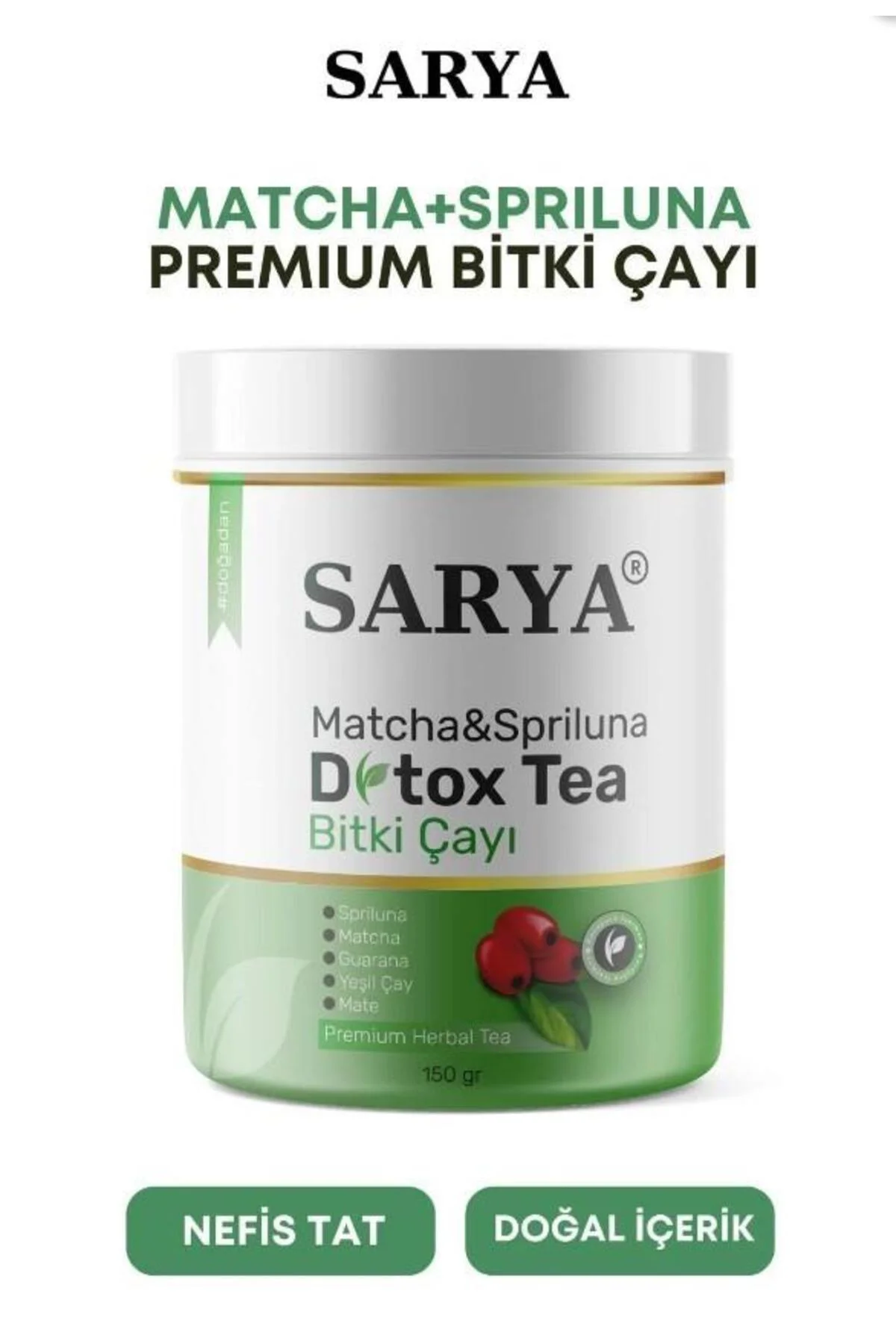 Matcha Spriluna Detox Çayı 150 Gr