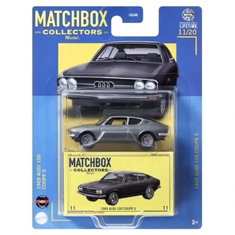 Matchbox 1969 Audı 100 Coupe S  Koleksiyon Araçlar Gbj48-Hvw06