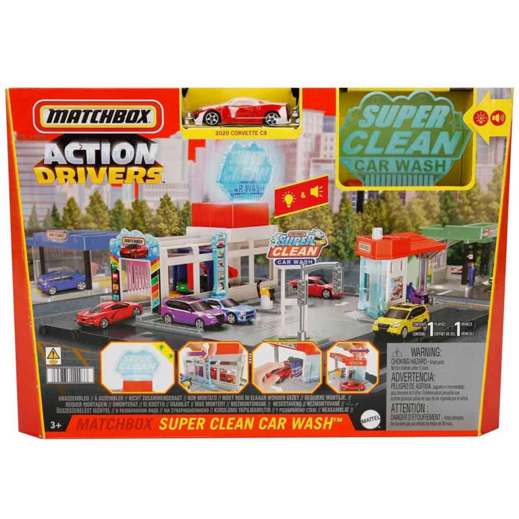 Matchbox Aksiyon Sürücüleri Oyun Seti Serisi HBD74 Matchbox Aksiyon Sürücüleri Oyun Seti Serisi HBD74