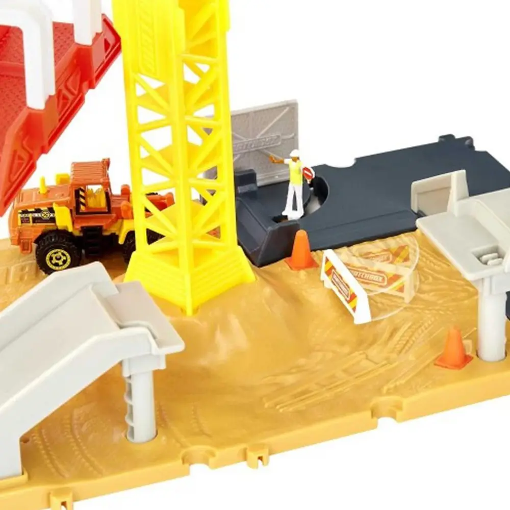 Matchbox Aksiyon Sürücüleri Oyun Seti Quarry Kıng GVY82-HDL33