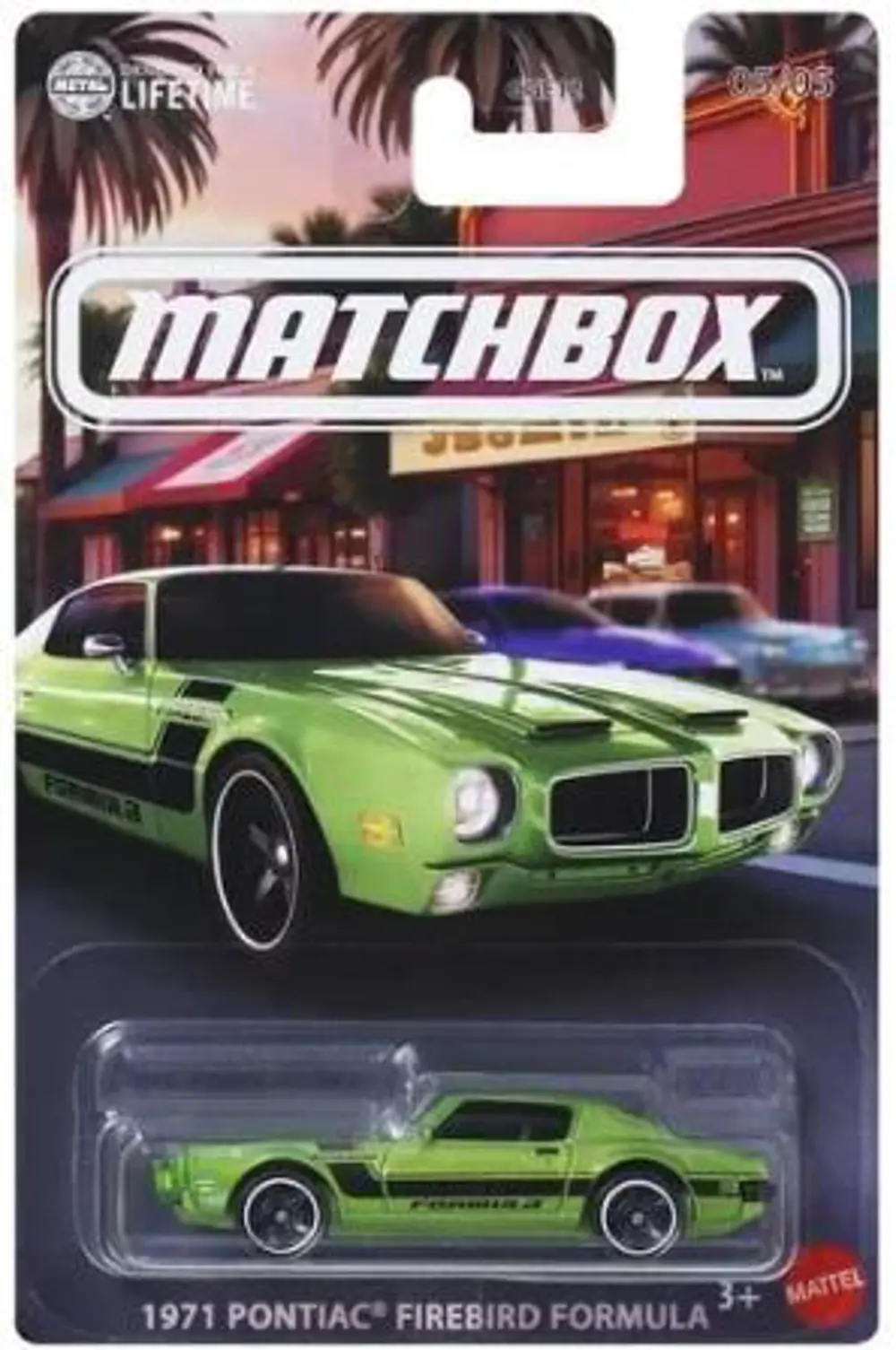 Matchbox Classic Muscle Cars 1971 Pontiac Firebird Formula JCG66