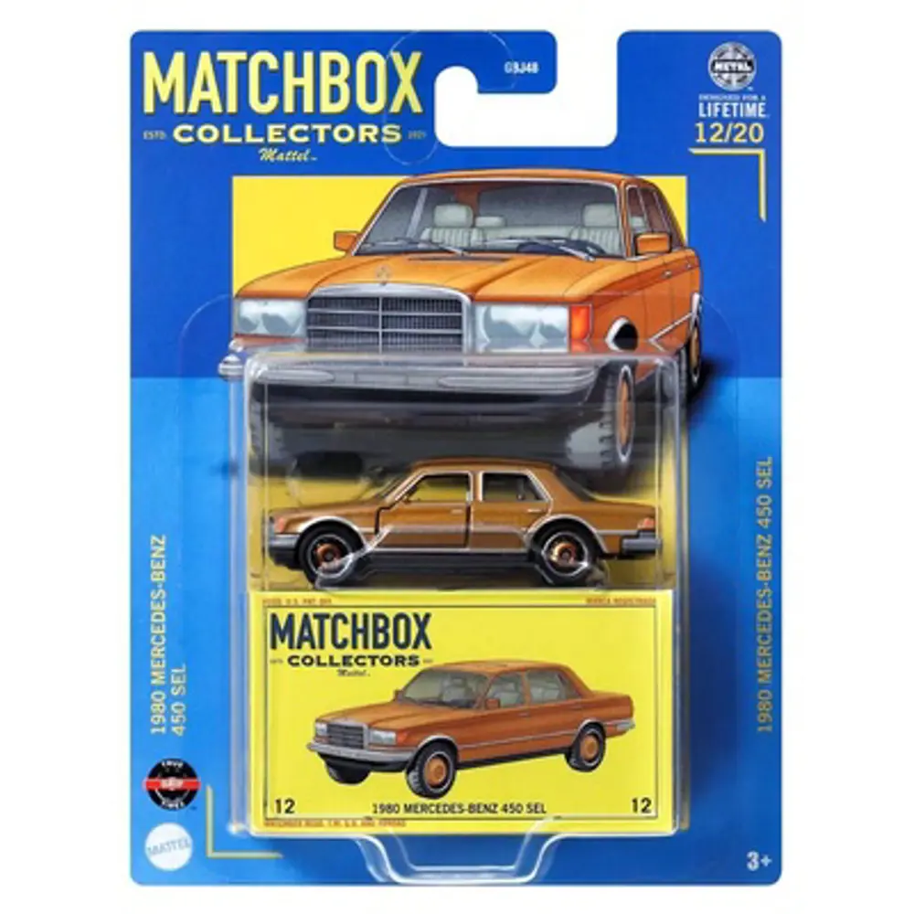 Matchbox Koleksiyon Araçlar 1980 Mercedes-Benz 450 SEL GBJ48-HVW0