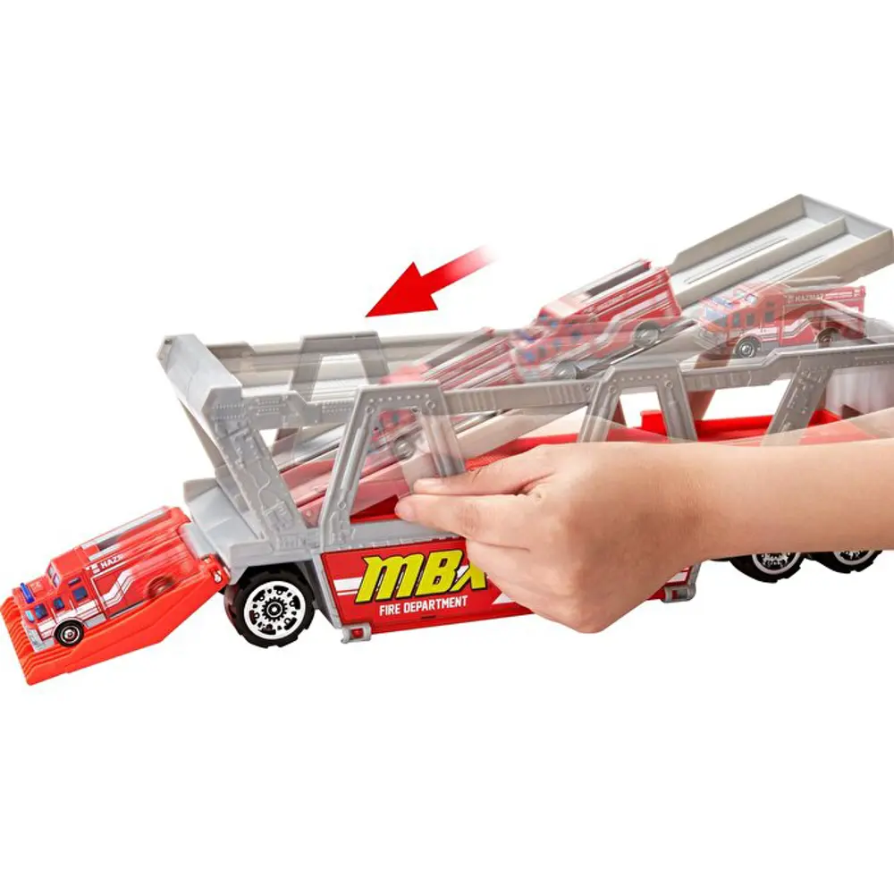 Matchbox Taşıyıcı İtfaiye Aracı Oyun Seti GWM23