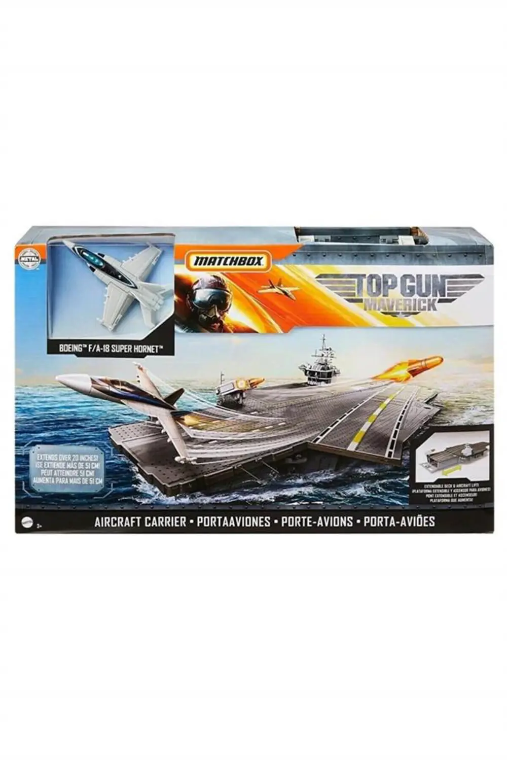 Matchbox Top Gun Maverick Aircraft Carrier GNN28