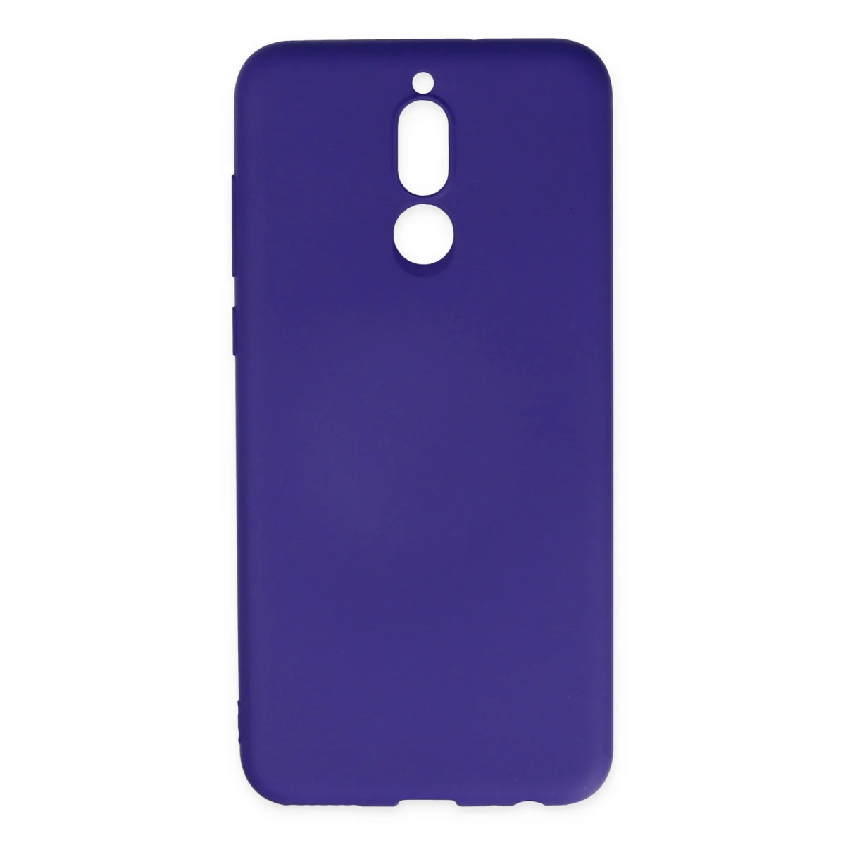 Mate 10 Lite Kadife Silikon Kılıf - Mor