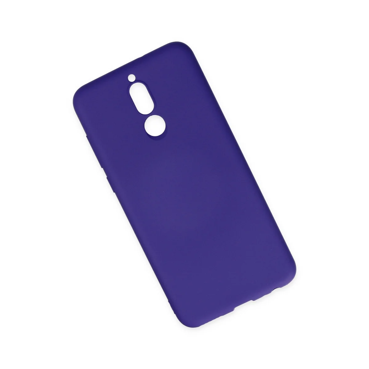 Mate 10 Lite Kadife Silikon Kılıf - Mor