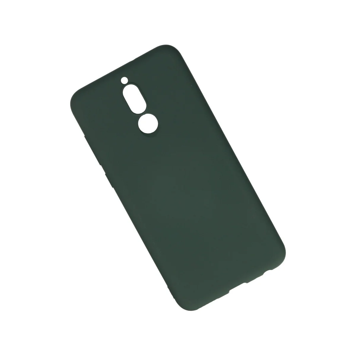 Mate 10 Lite Kılıf - Nano İçi Kadife Silikon Koyu Yeşil