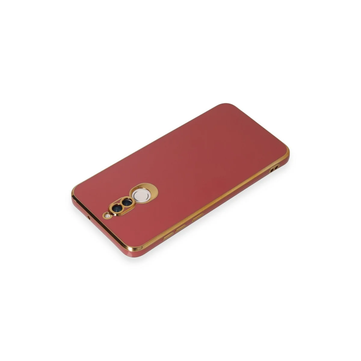 Mate 10 Lite Kılıf Volet Silikon Kırmızı - Yüksek Koruma ve Şık Tasarım