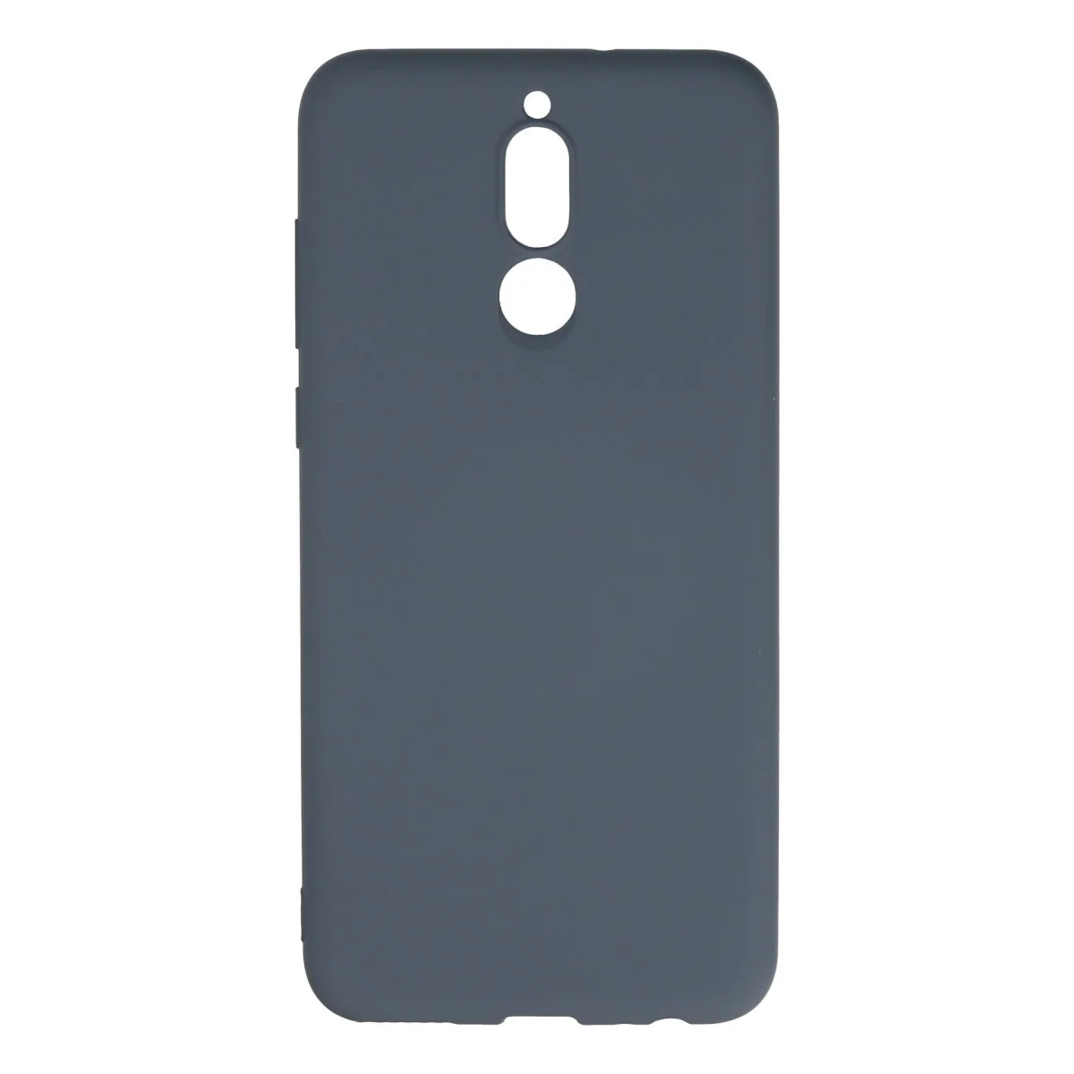 Mate 10 Lite Nano İçi Kadife Silikon Kılıf - Gri