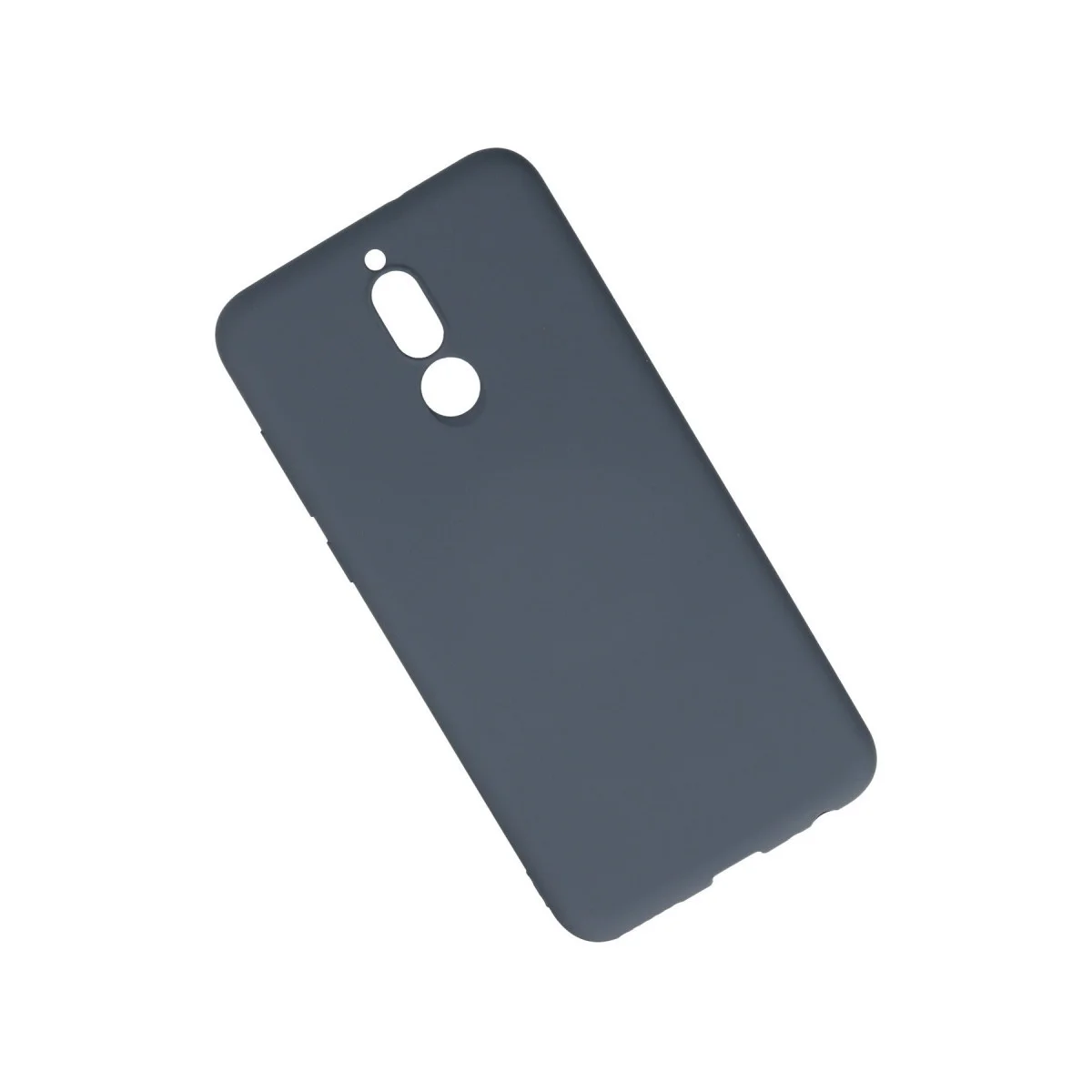 Mate 10 Lite Nano İçi Kadife Silikon Kılıf - Gri
