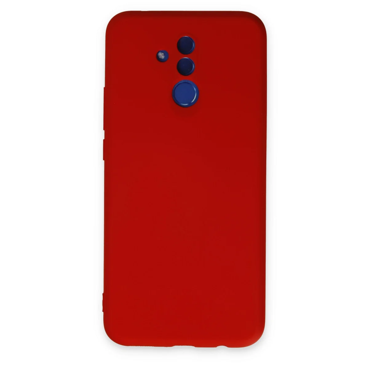 Mate 20 Lite Kılıf - Nano İçi Kadife Silikon Kırmızı Koruyucu Kılıf