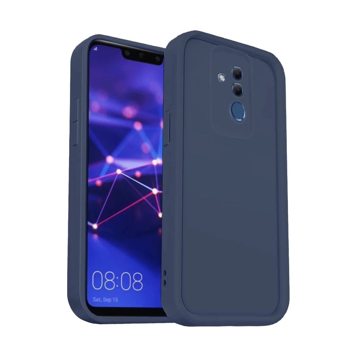 Mate 20 Lite Kılıf Viera Silikon - Yerli Üretim Ekonomik Koruma Kılıfı
