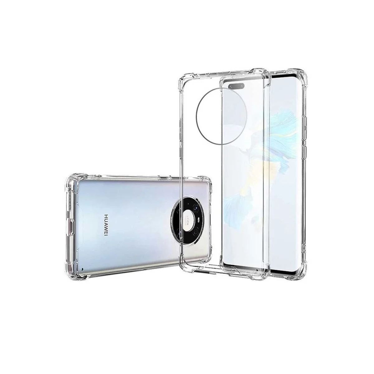 Mate 40 Pro Olex TPU Silikon Şeffaf Kılıf - En İyi Koruma