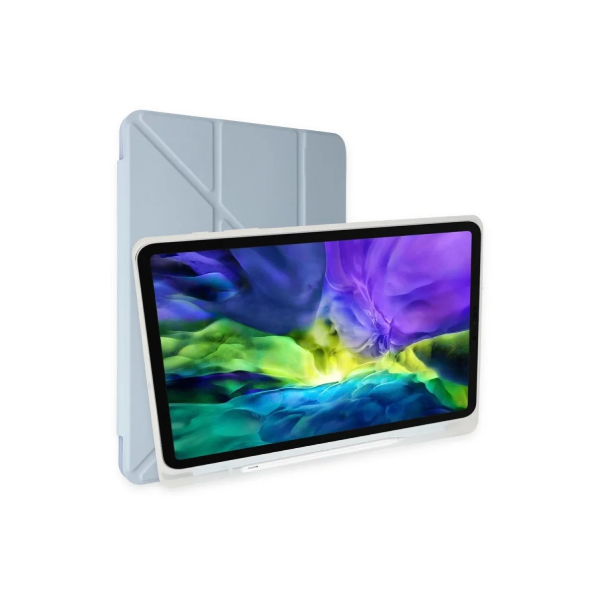 MatePad SE Mars Tablet Kılıfı Kalemlikli Mavi - Akıllı Koruma ve Stand Sistemi