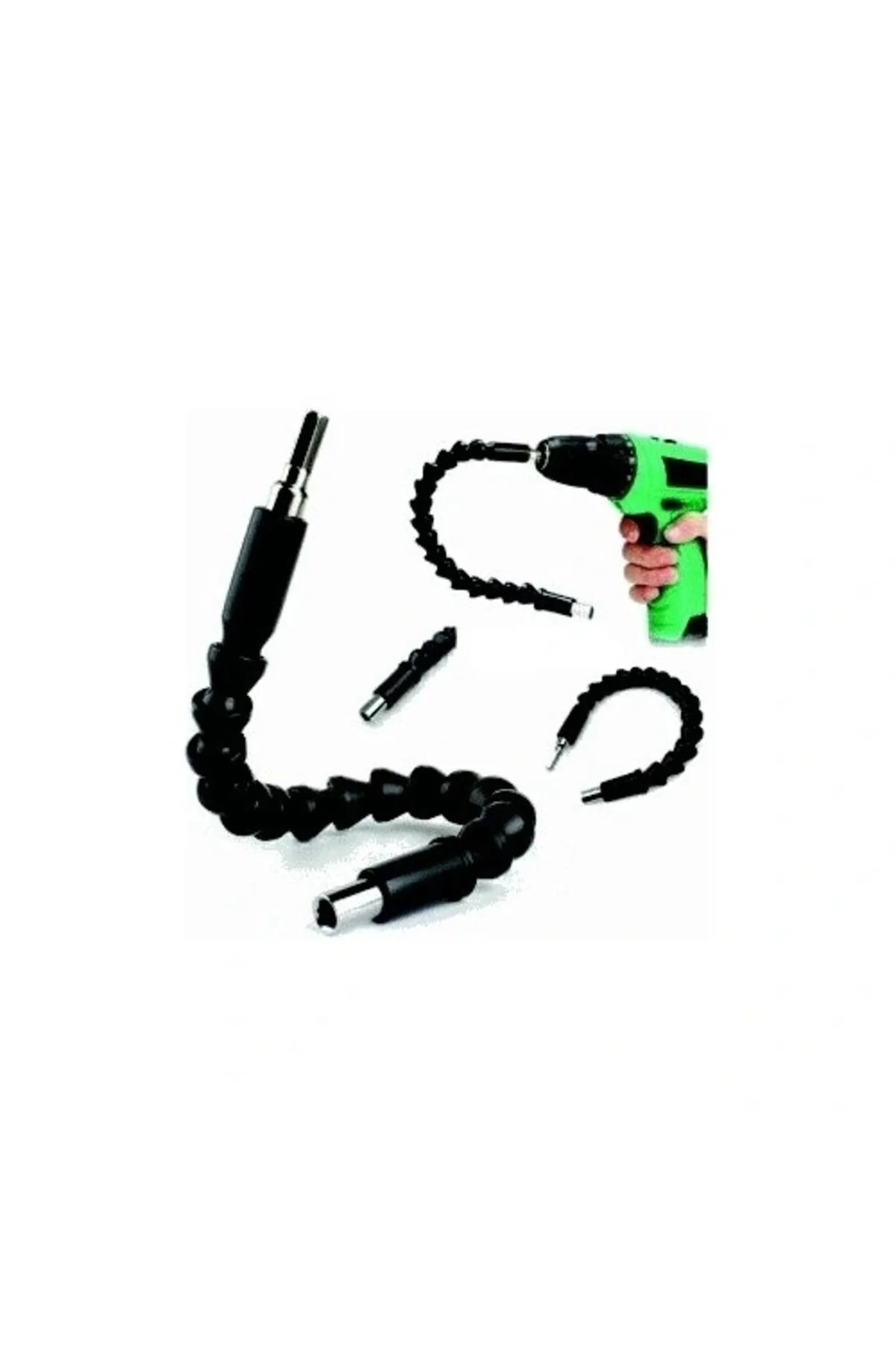 Matkap Ucu - Bükülebilir Oynar Vidalama Bits Uzatma Aparatı 30Cm - Komple Set Matkap Ucu - Bükülebilir Oynar Vidalama Bits Uzatma Aparatı 30Cm - Komple Set - Görsel 2