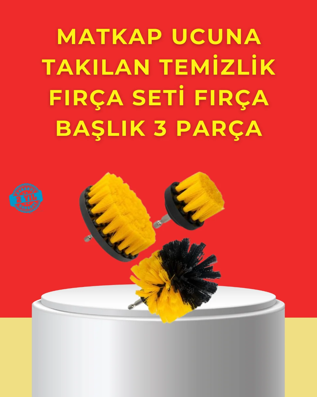 Matkap Ucu Temizlik Aparatı 3’lü Fırça Seti Matkap Ucu Temizlik Aparatı 3’lü Fırça Seti