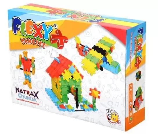 Matrax Oyuncak Flexy Tangles 129 Parça No.106 Matrax Oyuncak Flexy Tangles 129 Parça No.106