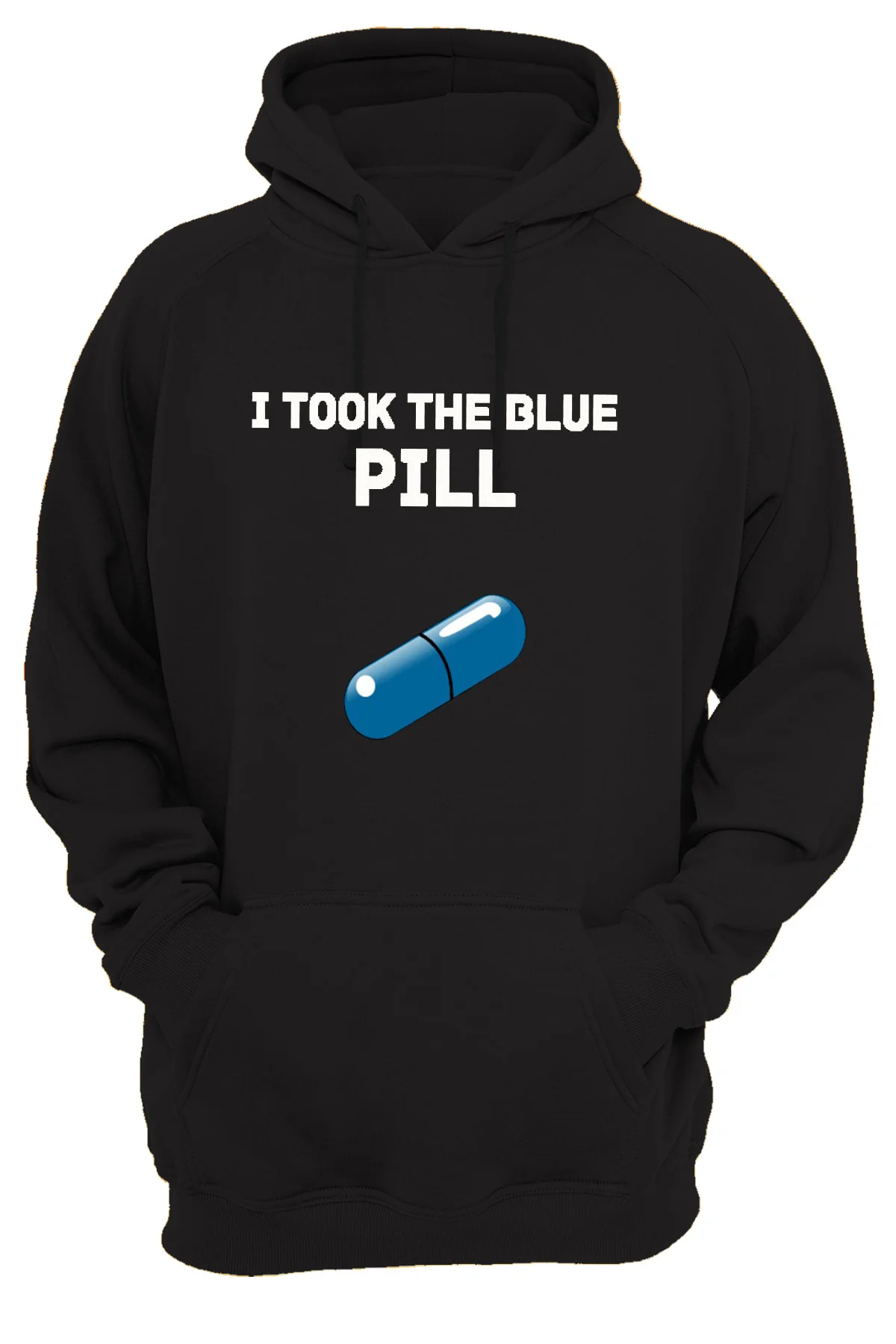 Matrix Mavi Hap Baskılı %100 Pamuk 3 Ipl. Şardonlu, Içi Polar, Kalın Sweatshirt