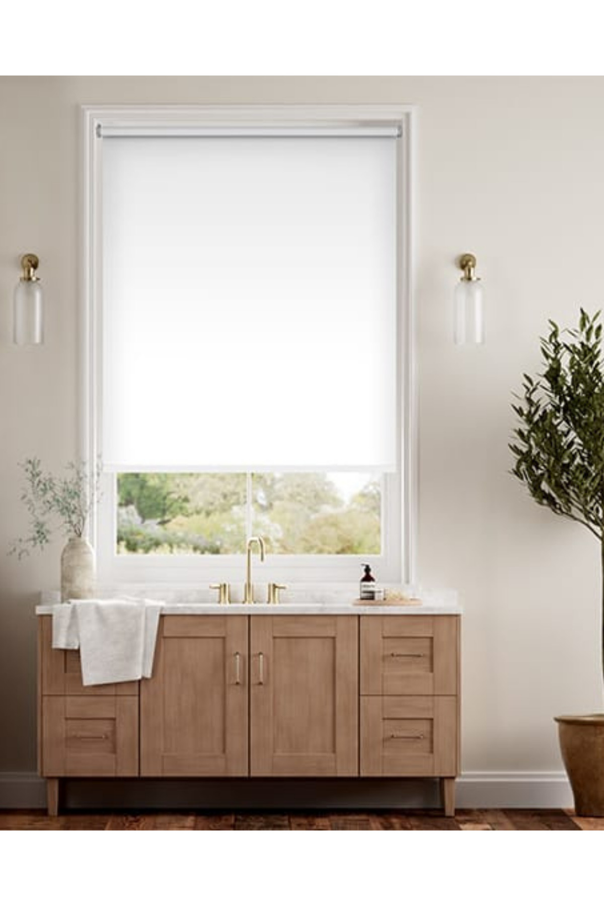 Matsun Keten Kalın Lüx Güneşlik Stor Perde, Alüminyum Kasalı Yüks